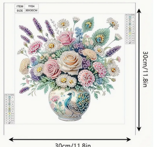 Preview: Diamond Painting Blumenstrauss
